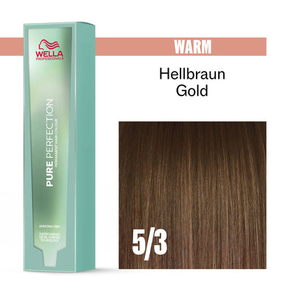 Wella Pure Perfection 5/3 Hellbraun gold (60 ml)