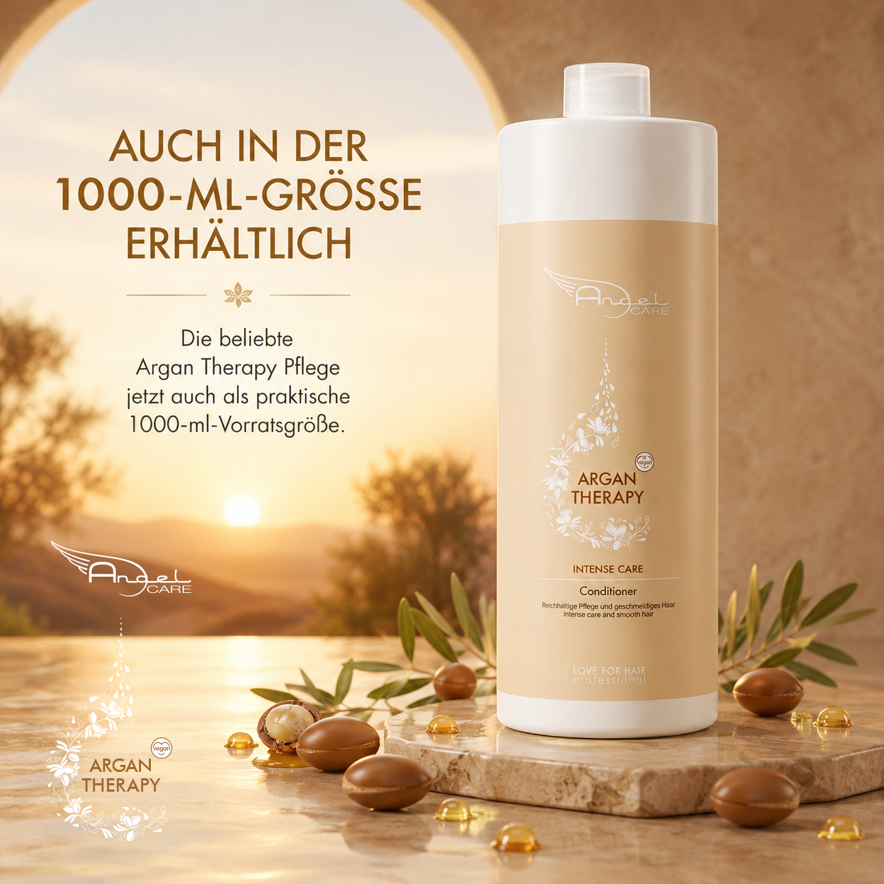 Angel Care Argan Therapy Duo Pack (Shampoo, Conditioner)