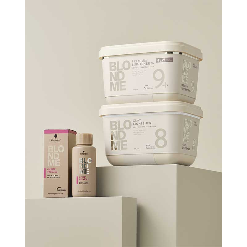 Schwarzkopf BlondME Glow Toner 9,5-74 Apricot Blush (60 ml)