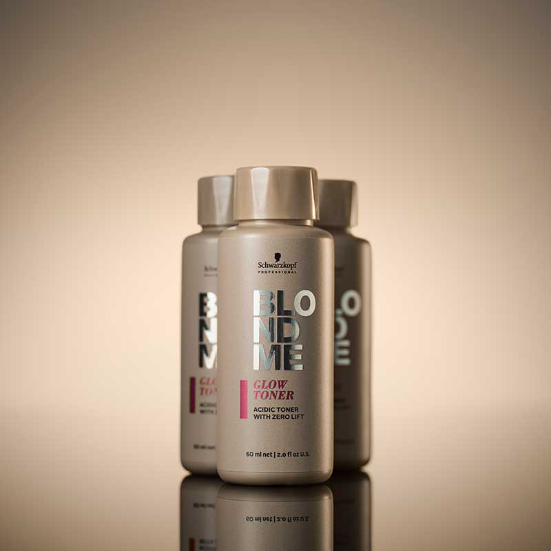 Schwarzkopf BlondME Glow Toner 9,5-74 Apricot Blush (60 ml)