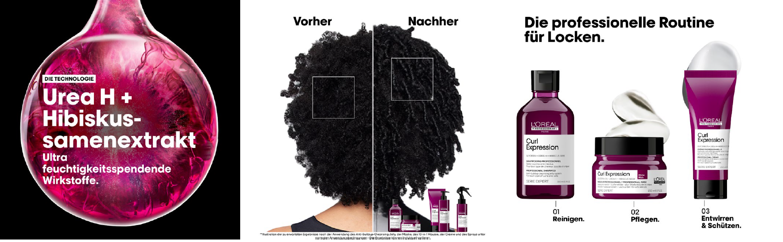 Loreal - welliges und lockiges Haar (Brandroom)