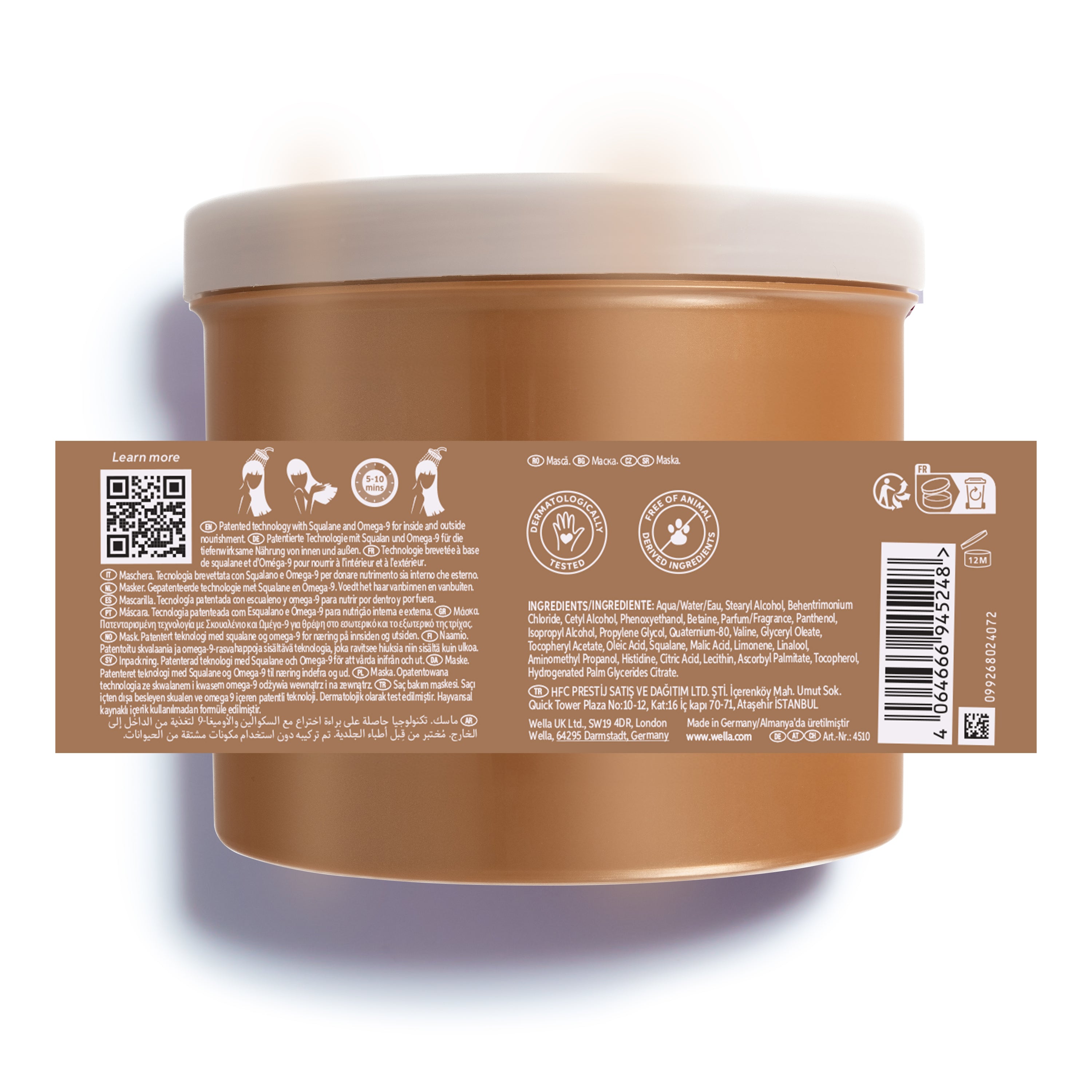 Wella Professional Ultimate Smooth Mask (500 ml)