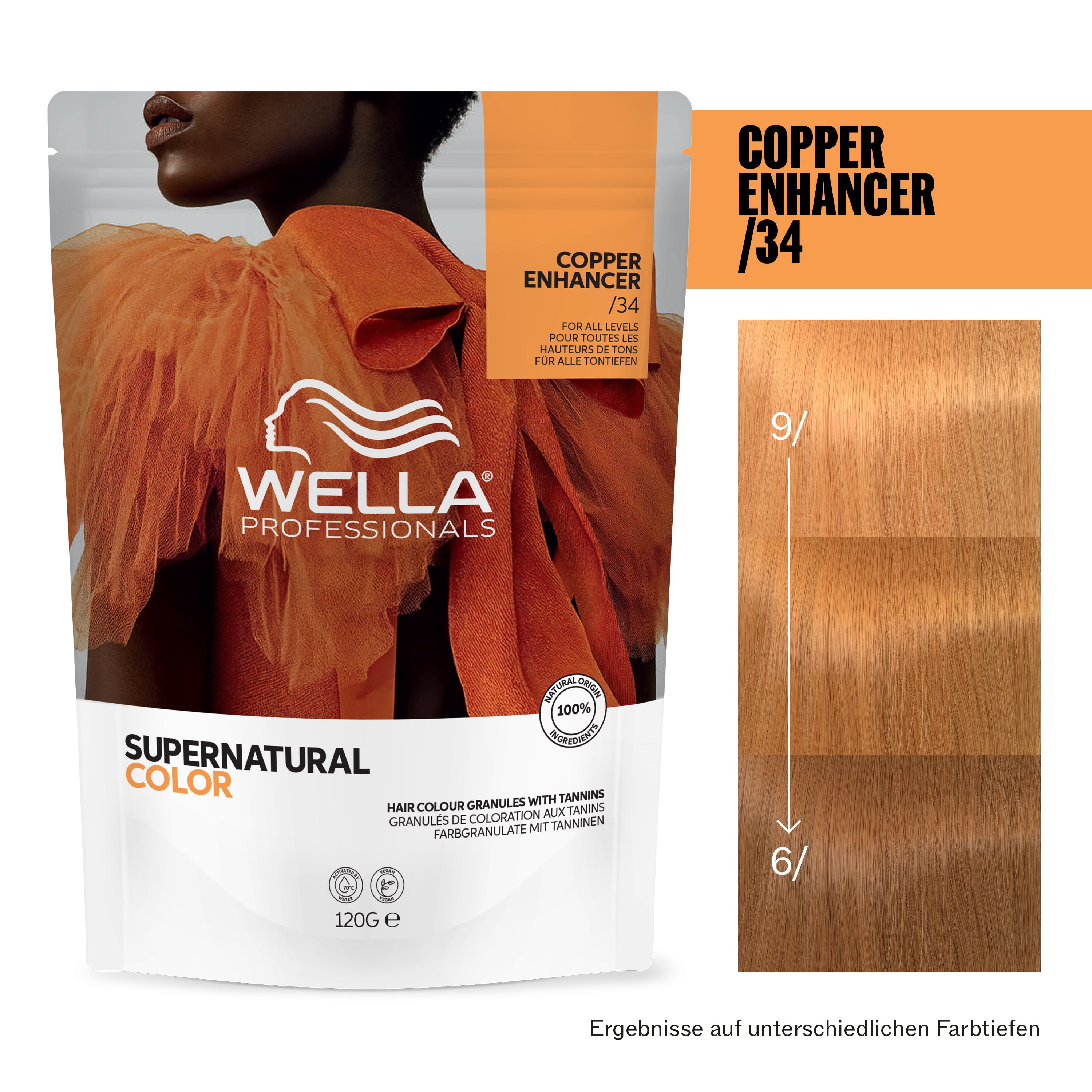 Wella Professional Supernatural Color /34 Copper Enhancer (120 g)
