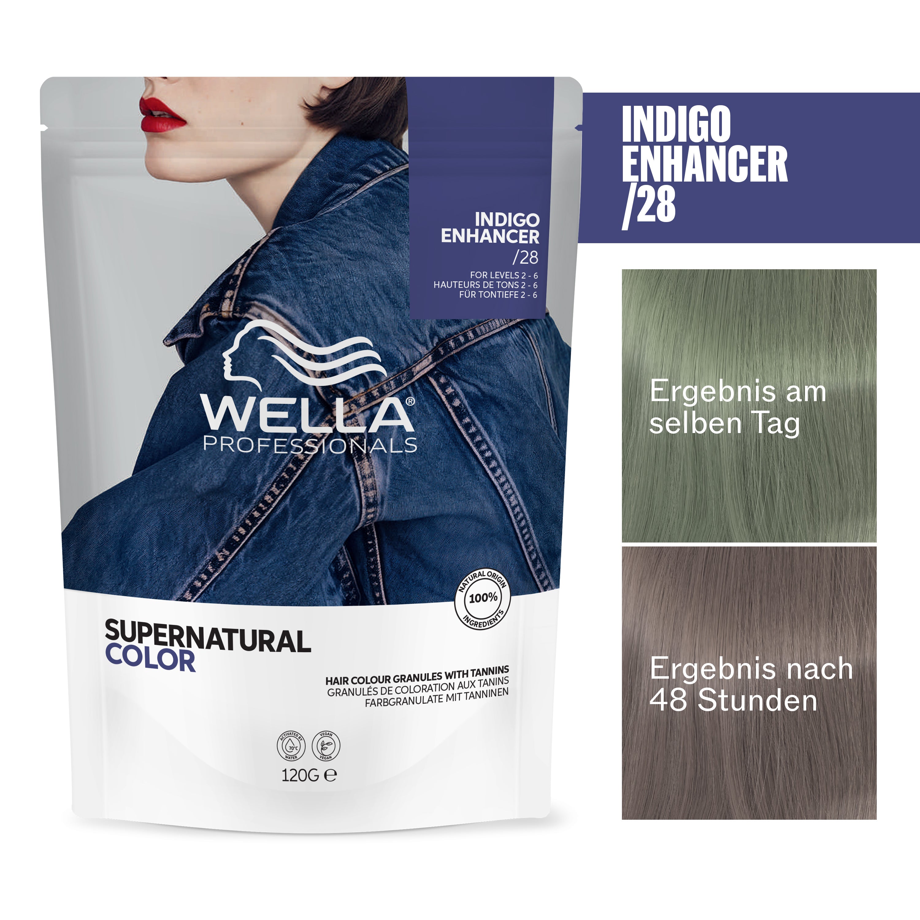 Wella Professional Supernatural Color /28 Indigo Enhancer (120 g)