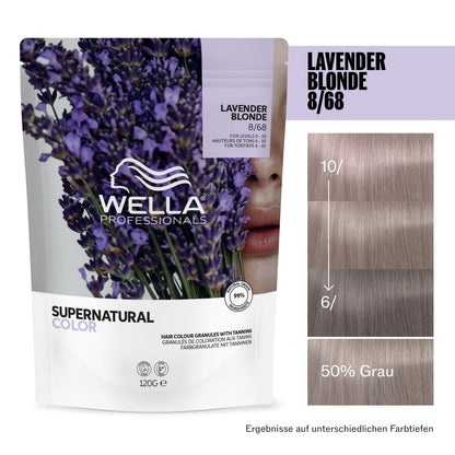 Wella Professional Supernatural Color 8/68 Lavender Blonde (120 g)