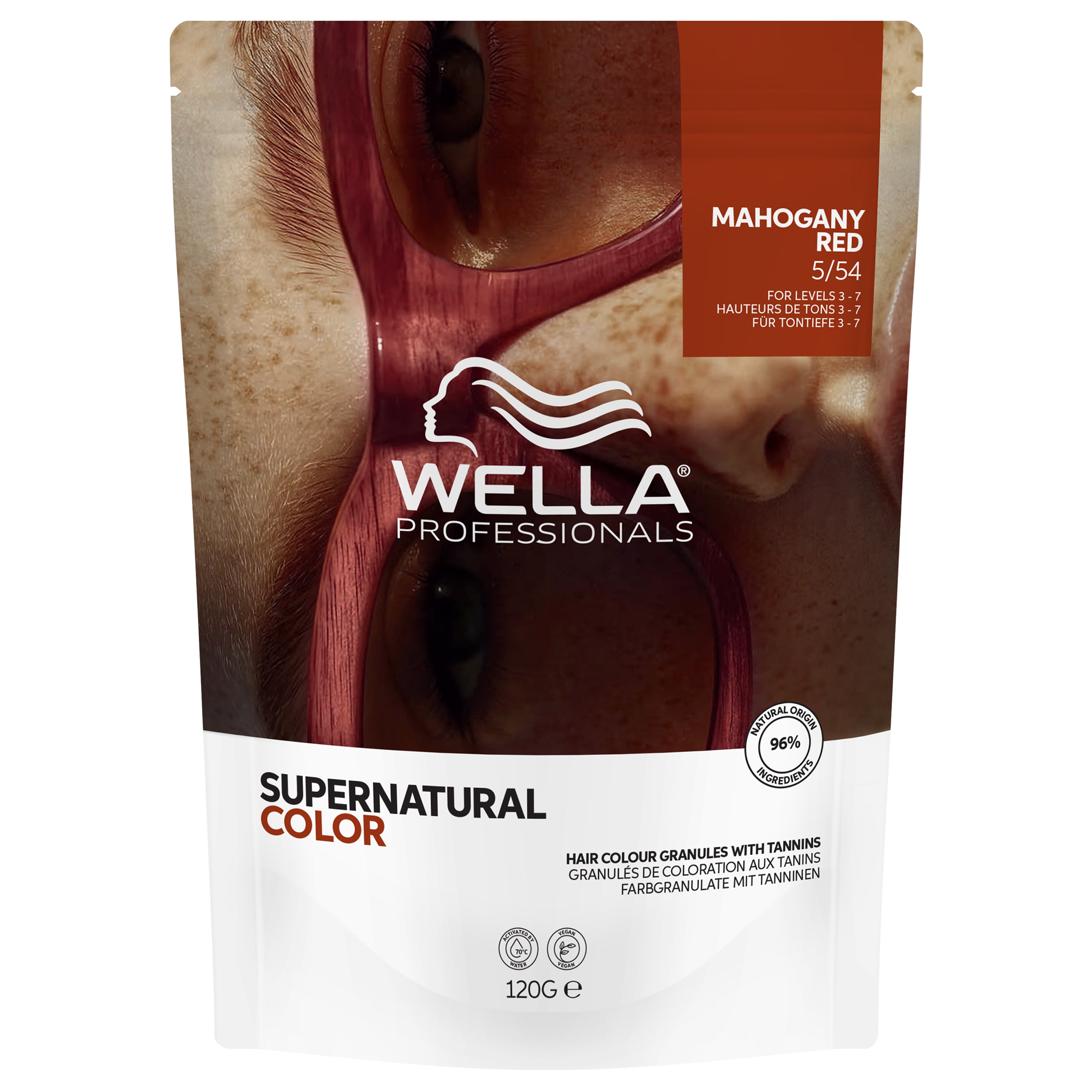 Wella Professional Supernatural Color 5/54 Mahogany Red (120 g)