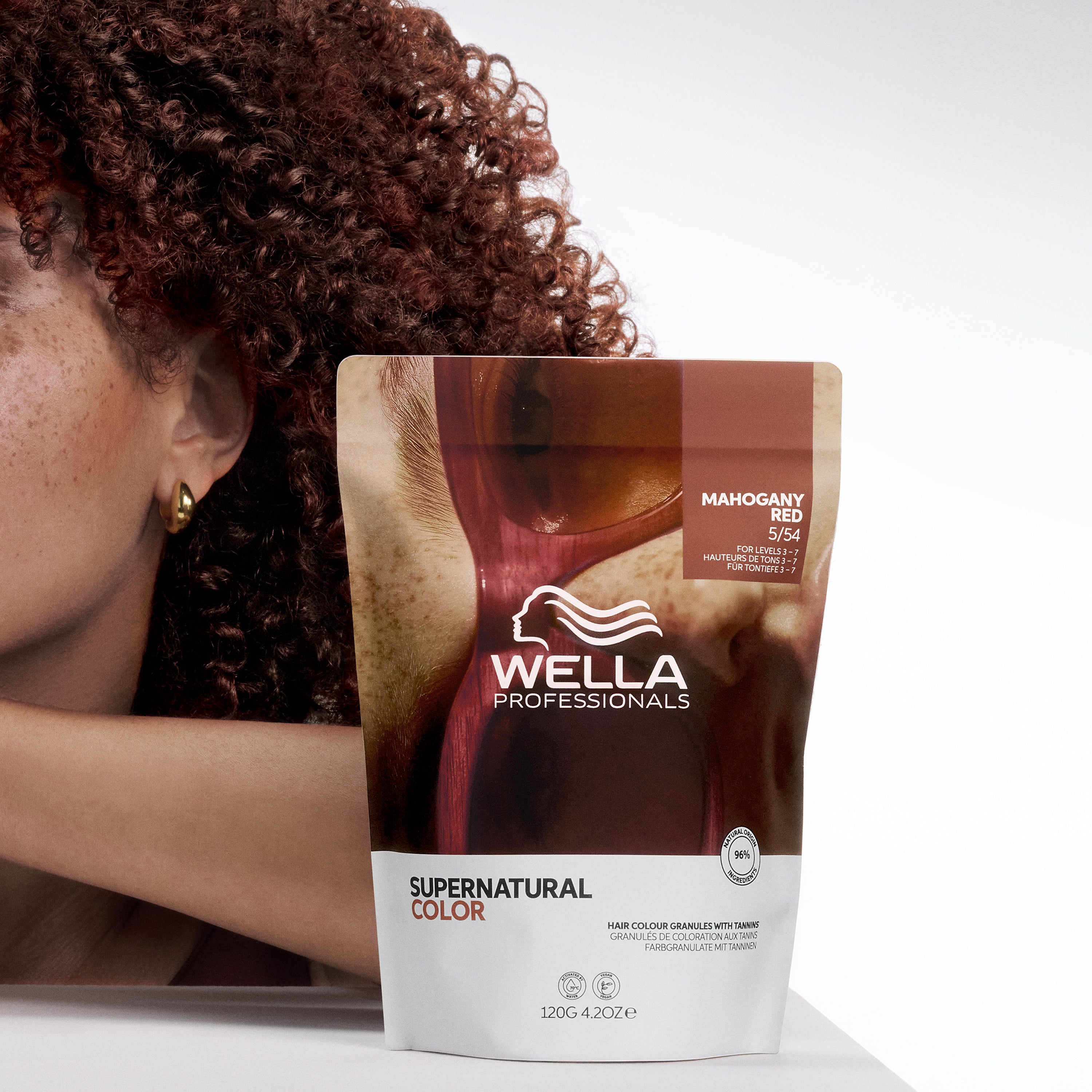 Wella Professional Supernatural Color 5/54 Mahogany Red (120 g)