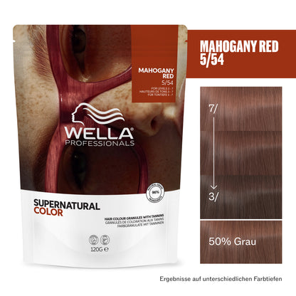 Wella Professional Supernatural Color 5/54 Mahogany Red (120 g)