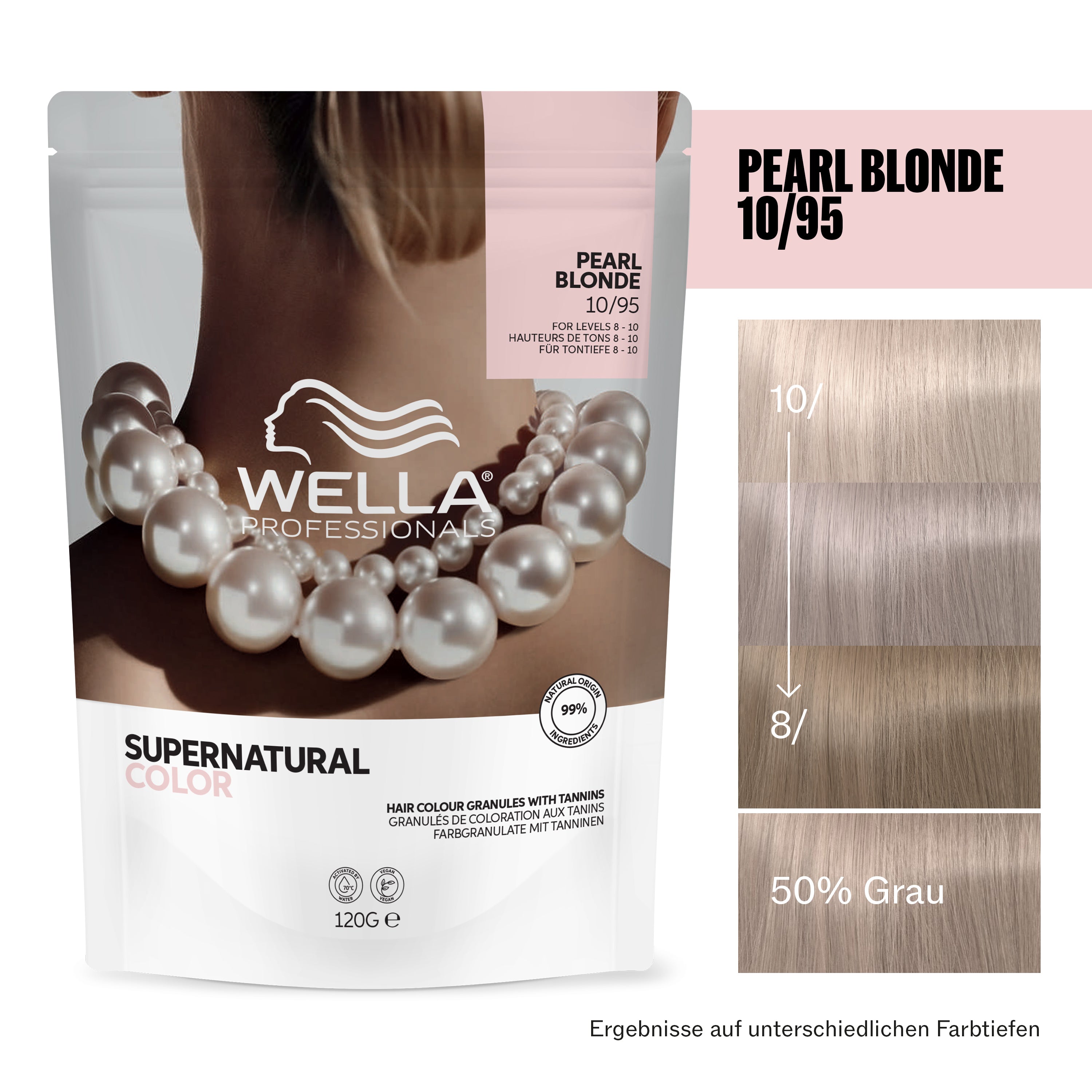 Wella Professional Supernatural Color 10/95 Pearl Blond (120 g)