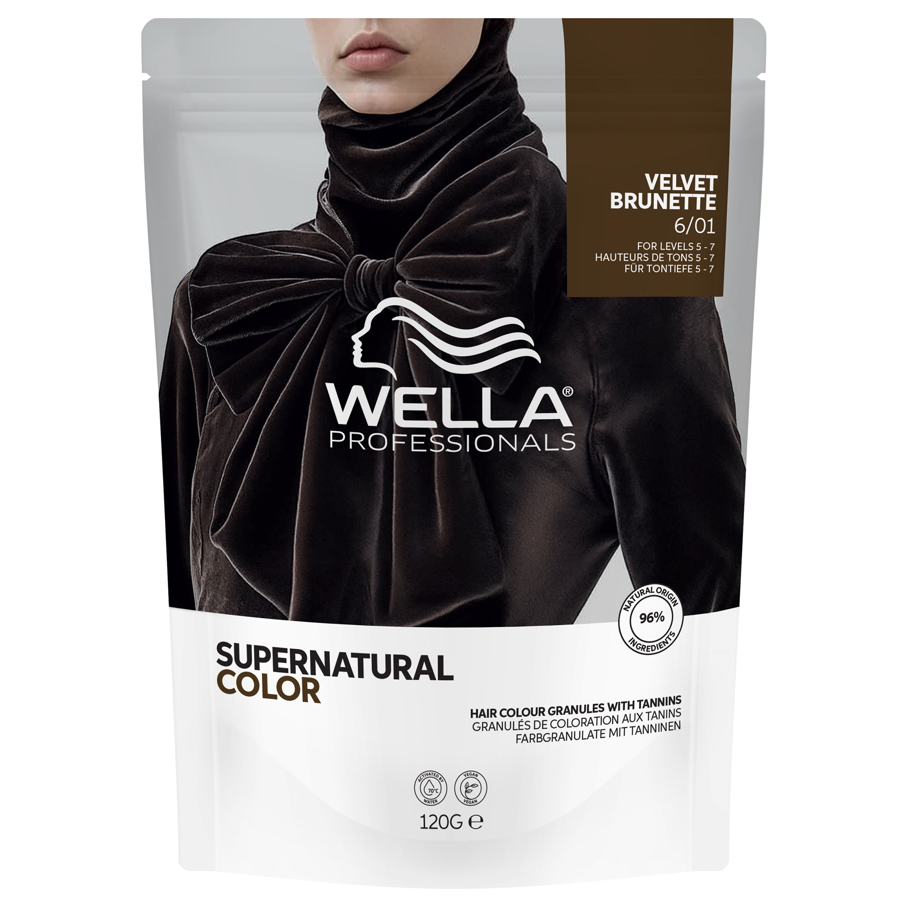 Wella Professional Supernatural Color 6/01 Velvet Brunette (120 g)